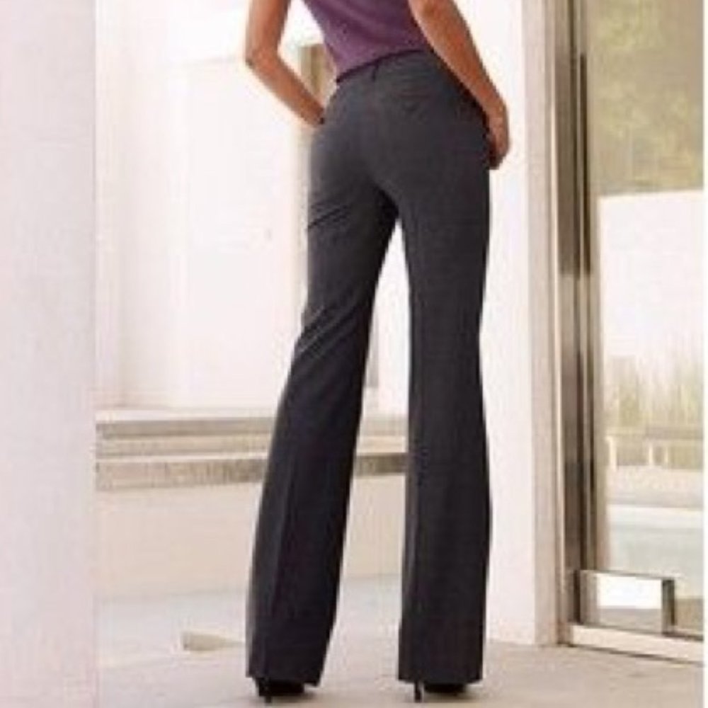 Mid-rise Slim Fit Bootcut Trousers  - TALL